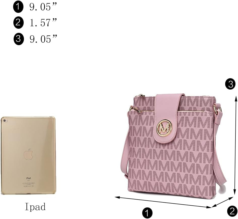 Crossbody Bags for Women, Vegan Leather Shoulder Bag Handbag Purse by Mia K