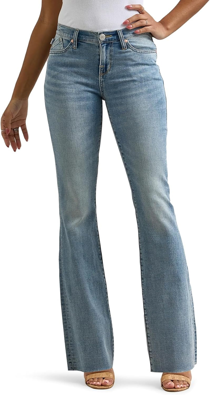 Women'S Kasandra Mid Rise Bootcut Jean
