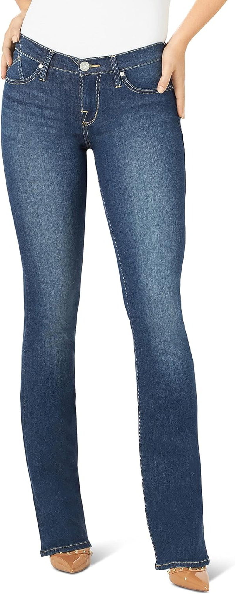 Women'S Kasandra Mid Rise Bootcut Jean