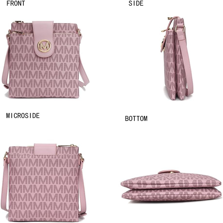 Crossbody Bags for Women, Vegan Leather Shoulder Bag Handbag Purse by Mia K