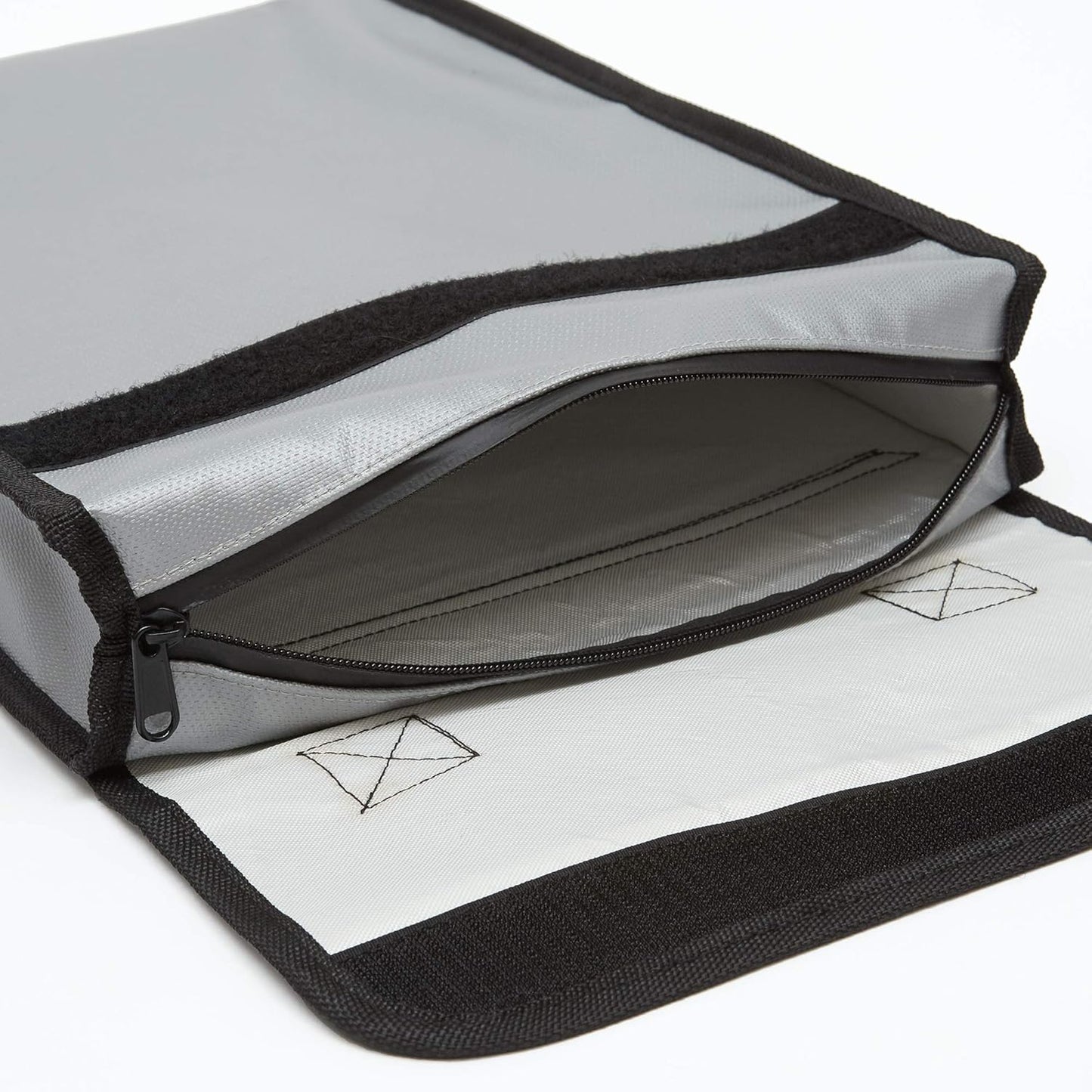 Cosmo Fireproof Document Bag - Fire/Waterproof Storage for Cash, Documents, Passports