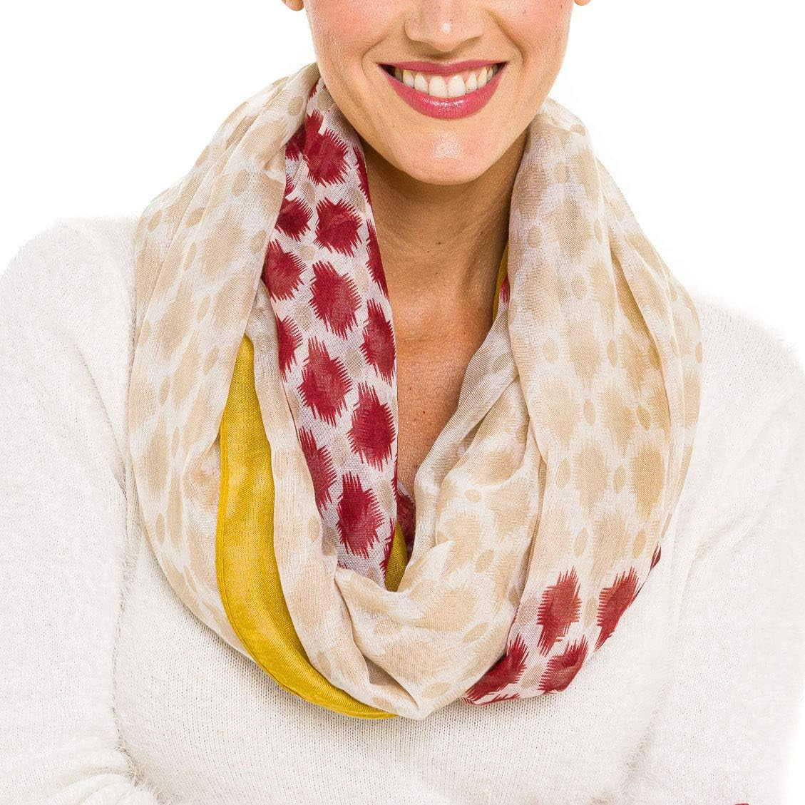 Infinity Scarf for Women Lightweight Fashion Scarves for Summer Fall