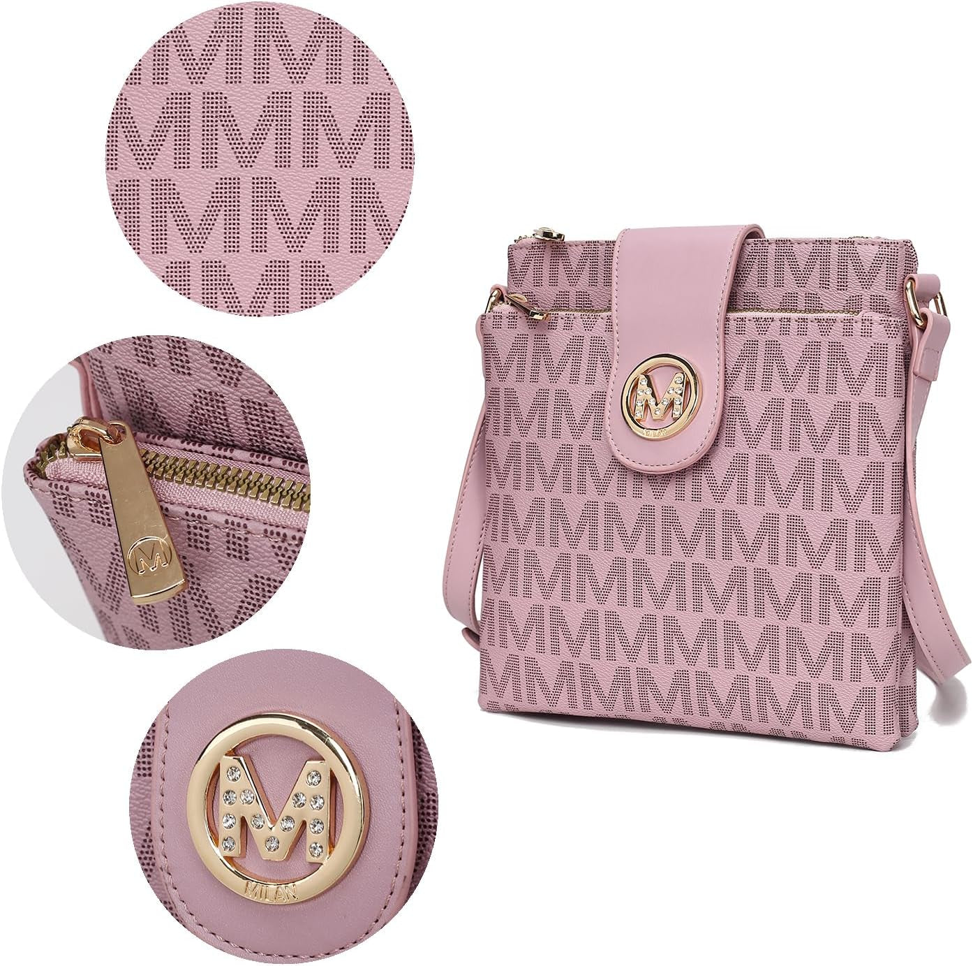 Crossbody Bags for Women, Vegan Leather Shoulder Bag Handbag Purse by Mia K