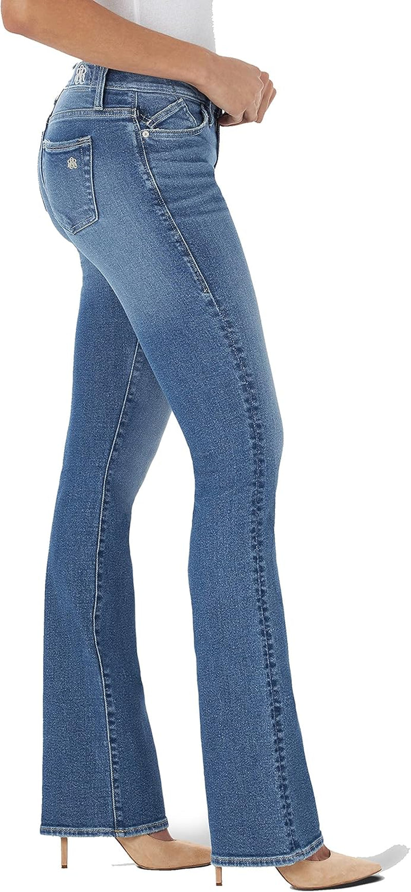 Women'S Kasandra Mid Rise Bootcut Jean