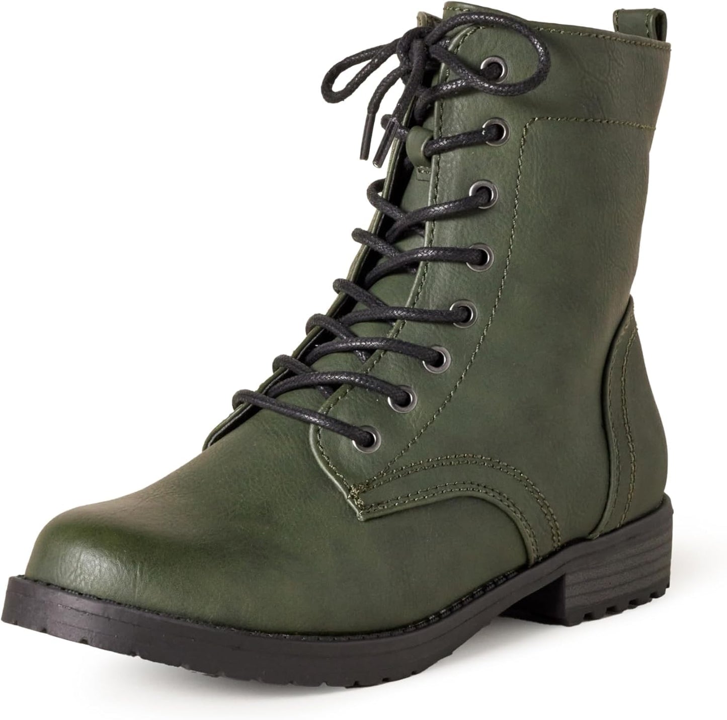 Womens Lace-Up Combat Boots