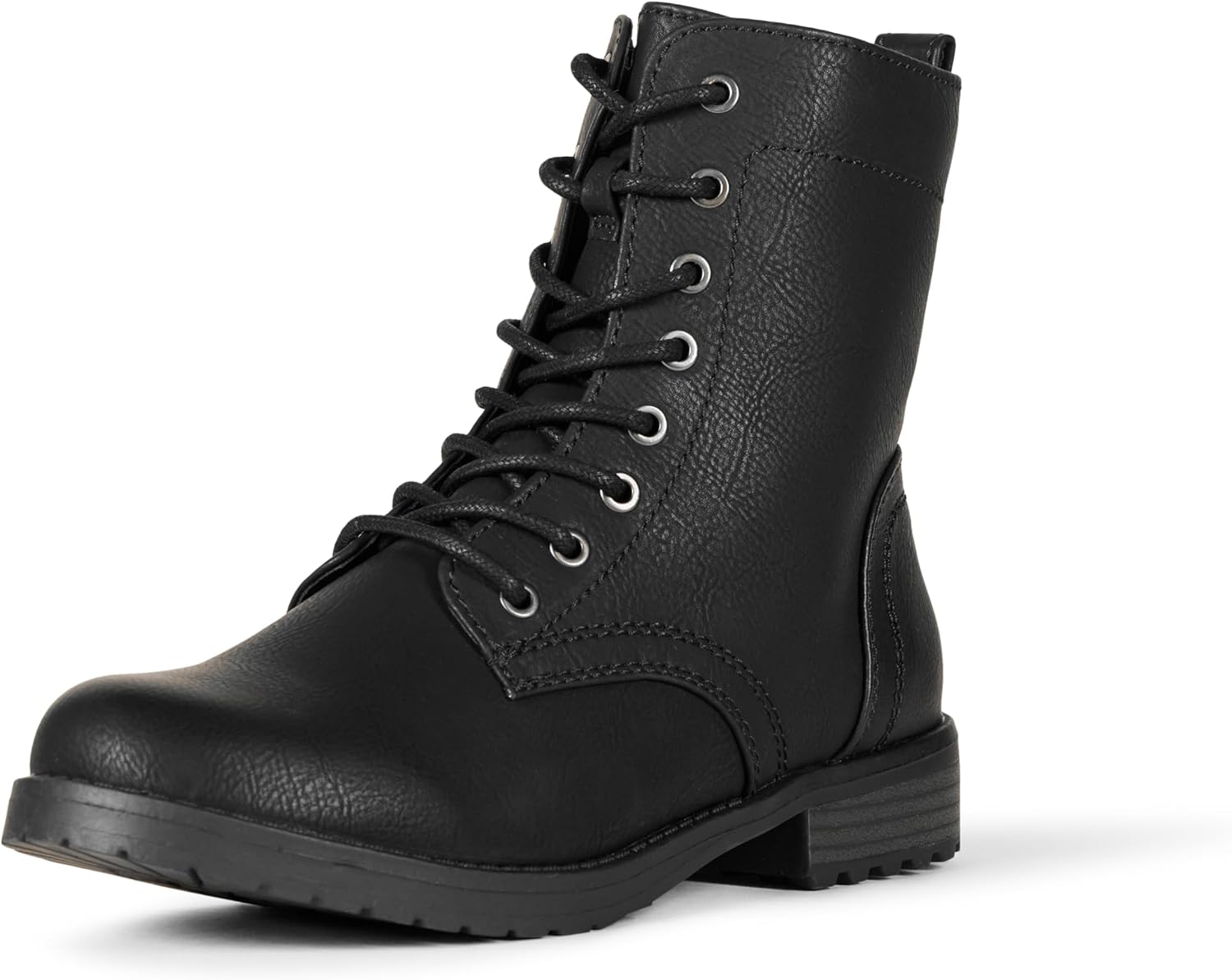 Womens Lace-Up Combat Boots