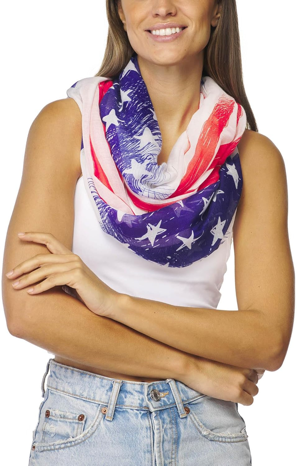 Infinity Scarf for Women Lightweight Fashion Scarves for Summer Fall