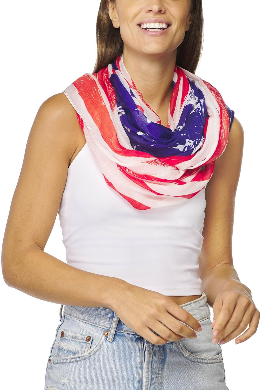 Infinity Scarf for Women Lightweight Fashion Scarves for Summer Fall