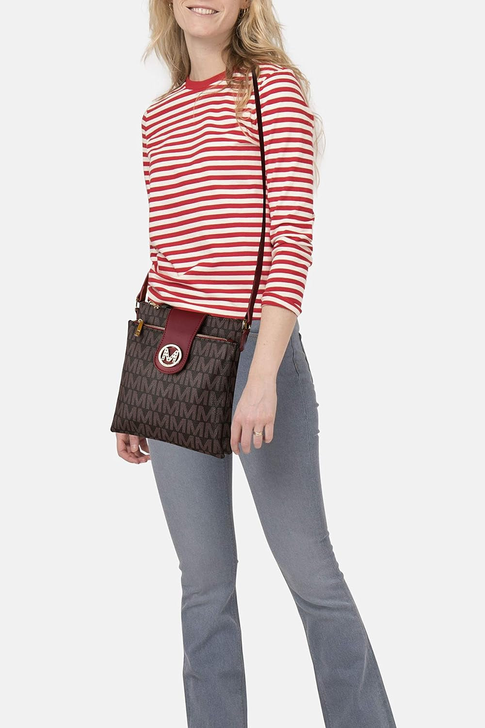 Crossbody Bags for Women, Vegan Leather Shoulder Bag Handbag Purse by Mia K