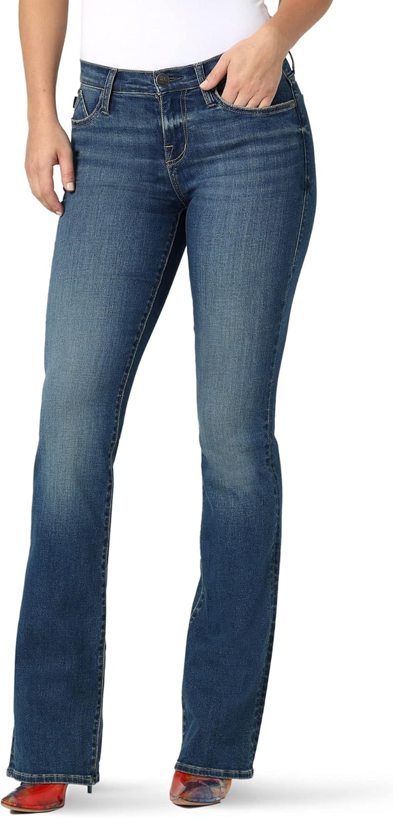 Women'S Kasandra Mid Rise Bootcut Jean