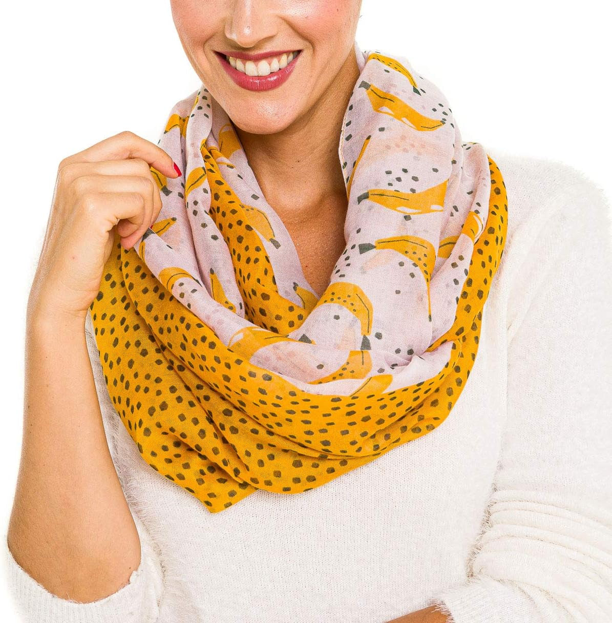 Infinity Scarf for Women Lightweight Fashion Scarves for Summer Fall